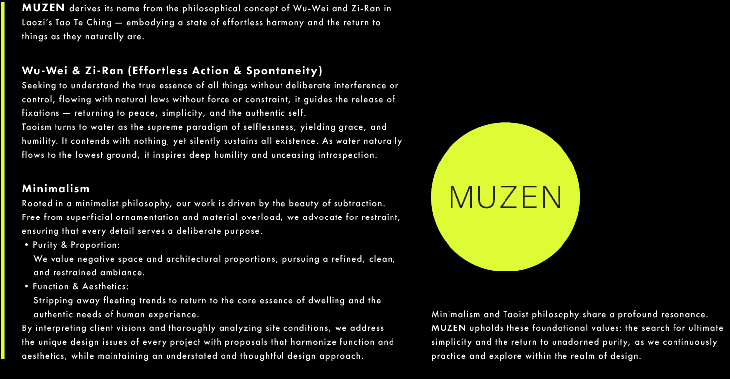 Wu-Wei & Zi-Ran and Minimalism — MUZEN Design Philosophy